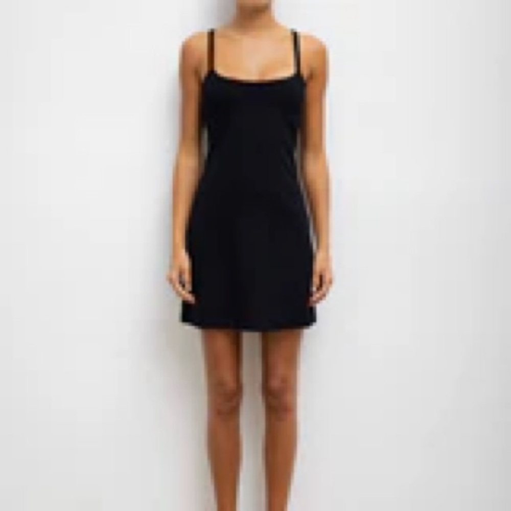 LESET Classic Black Dress